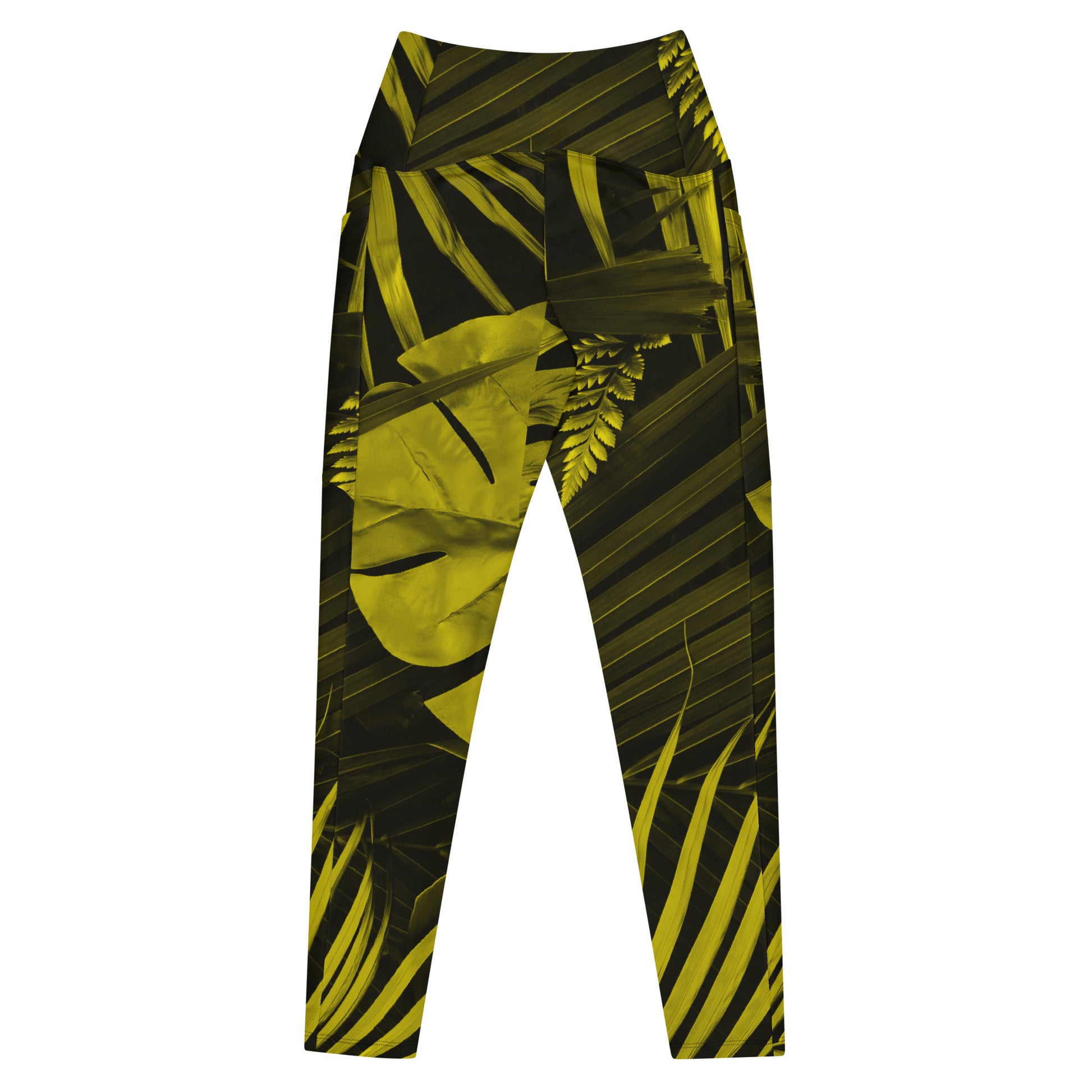 Yellowaze Women's Recycled Crossover Leggings With Pockets - FLAKOUT