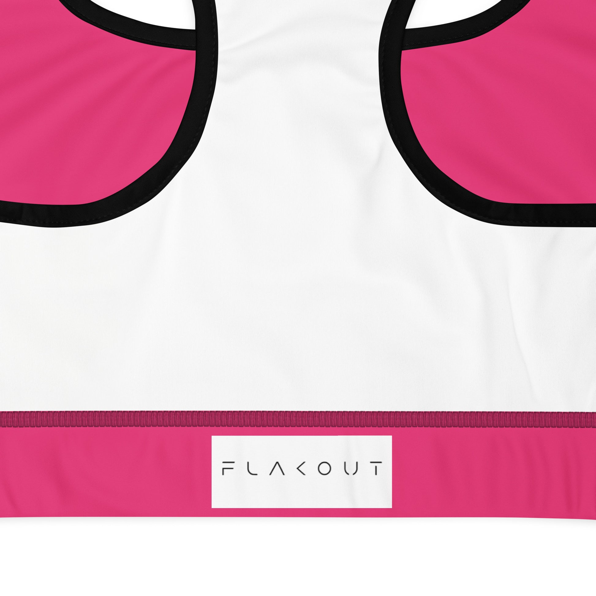 Pink Delight Women's Sports Performance Bra - FLAKOUT