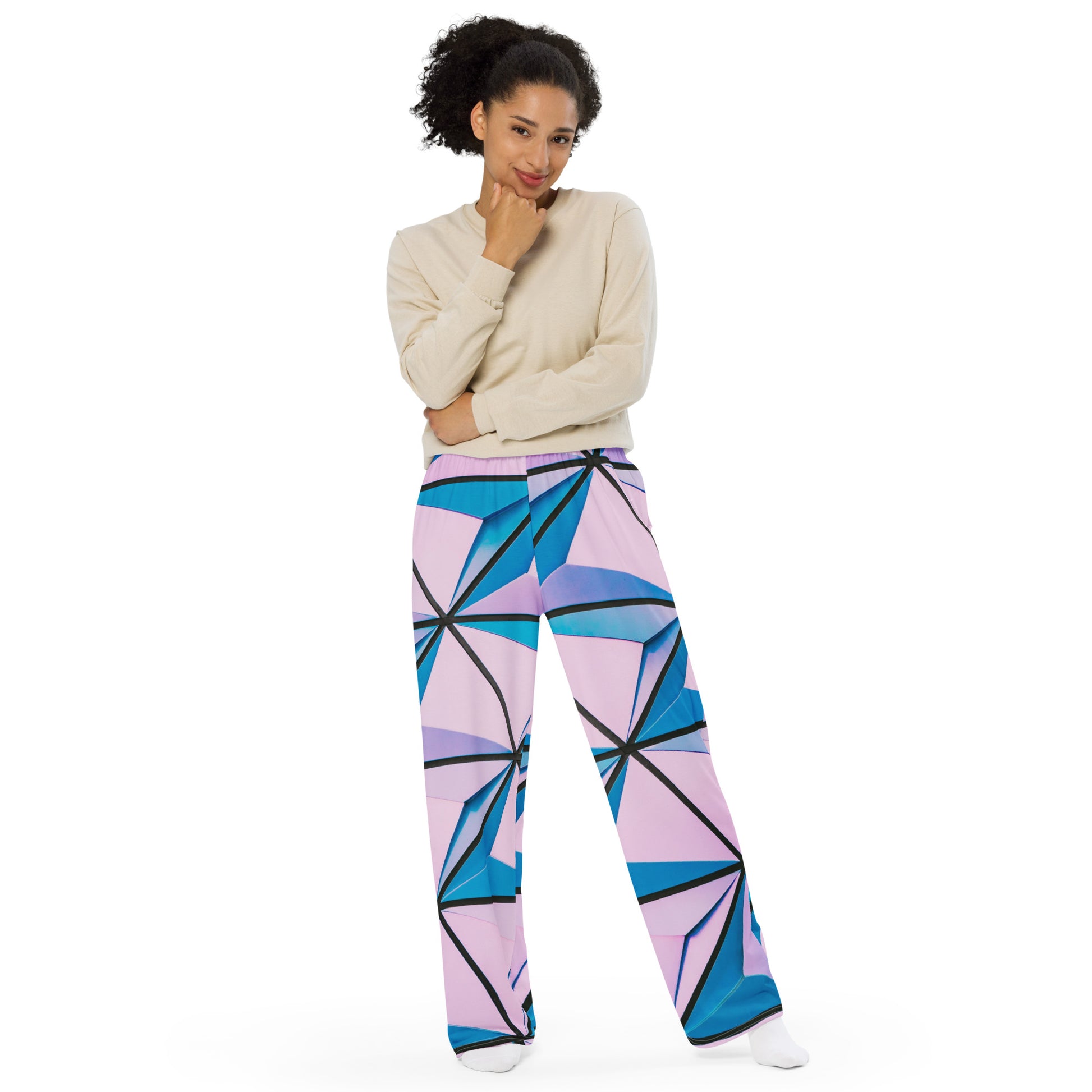 Lineage of Angles Women's Wide-leg Pants - FLAKOUT