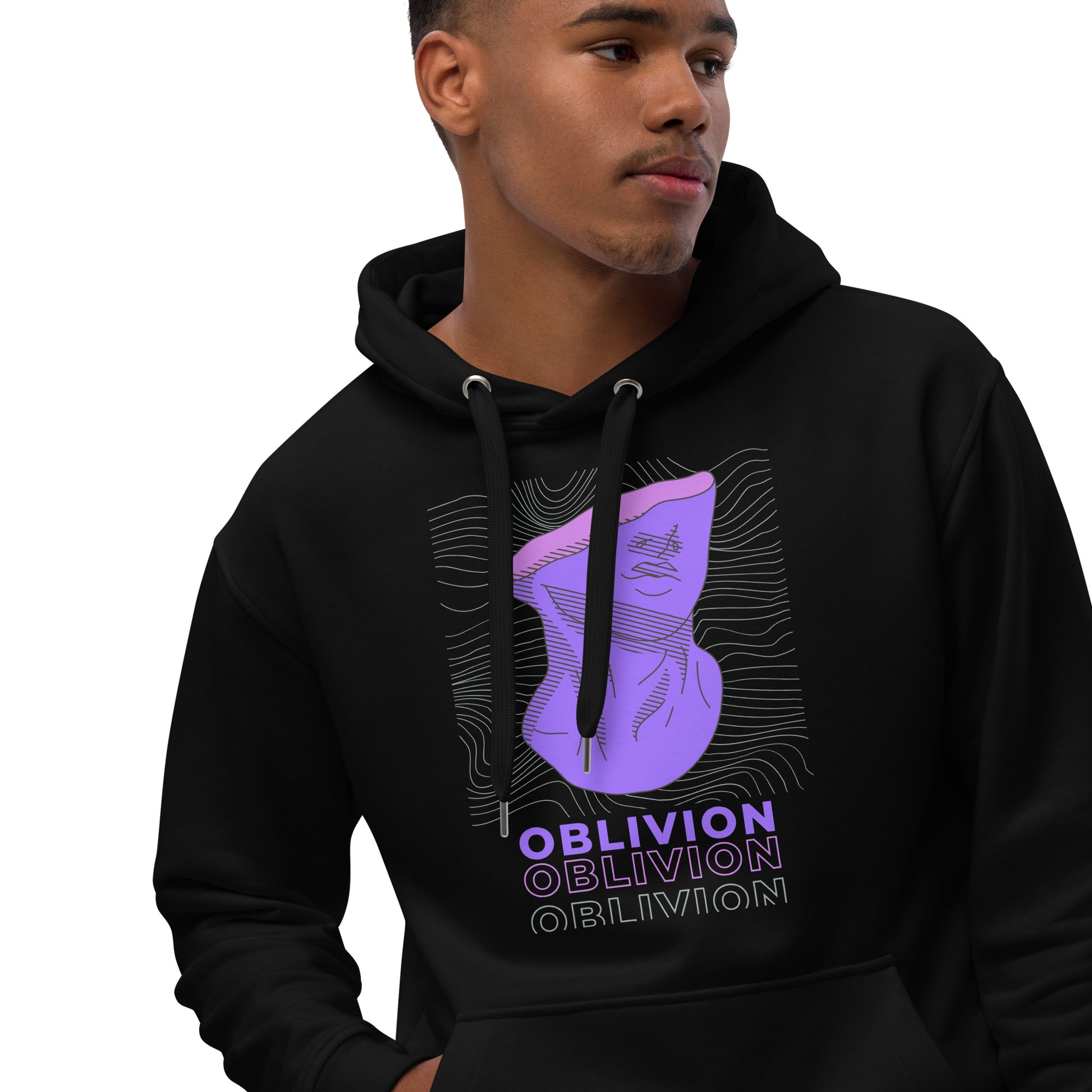 Violet Veil Of Oblivion Hoodie - FLAKOUT