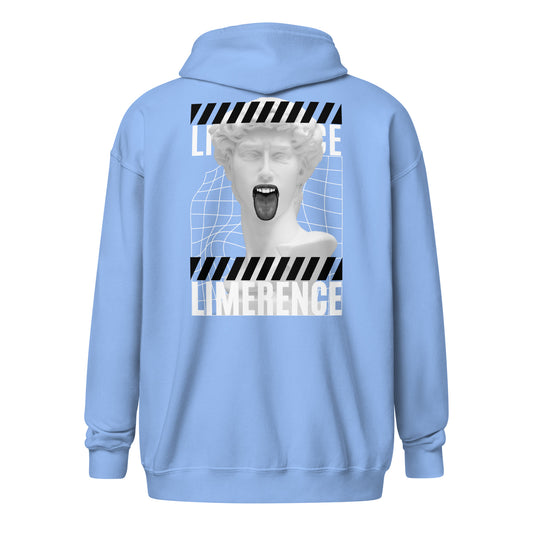 Limerence Heavy Harmony Fusion Zip Hoodie - Carolina Blue - FLAKOUT