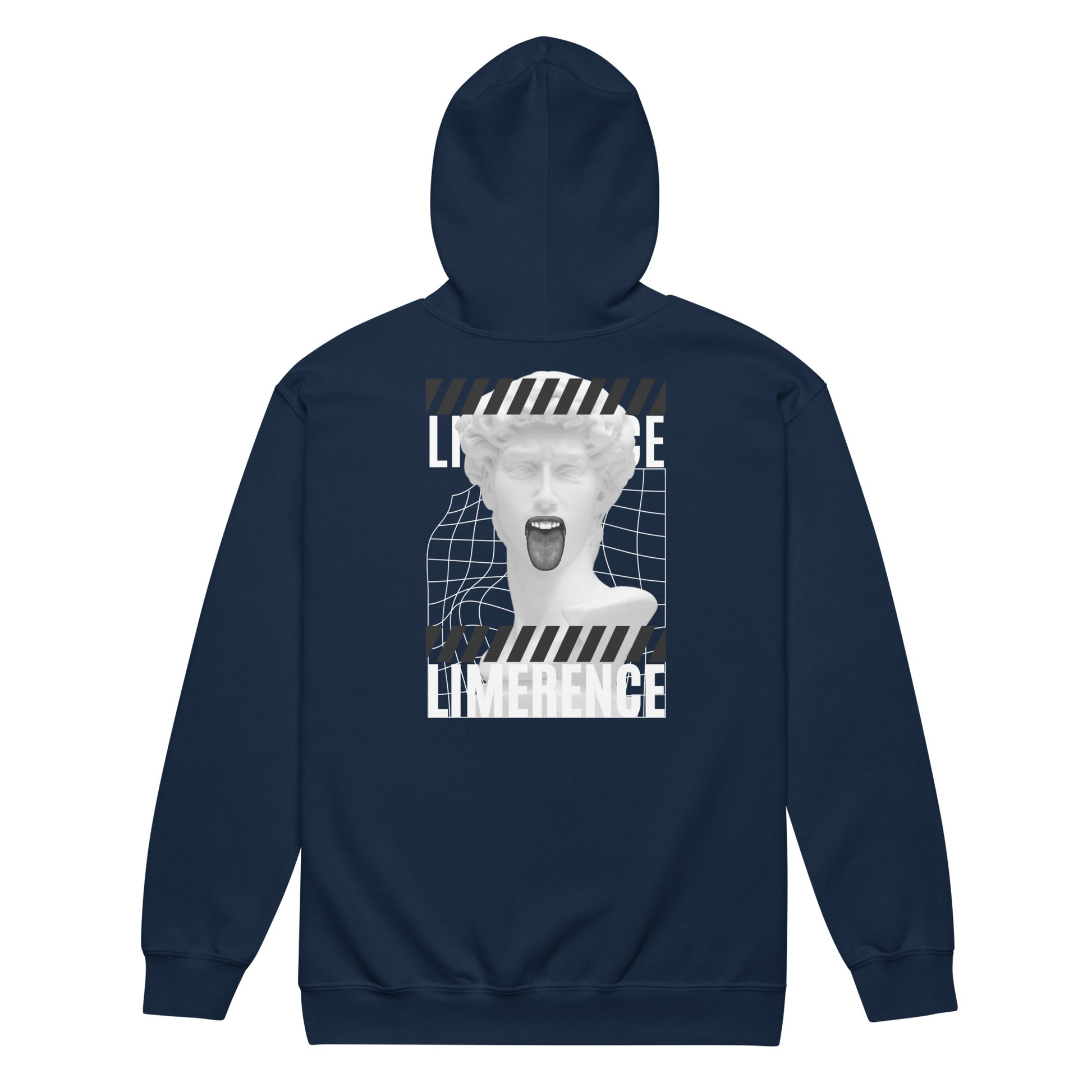 Limerence Heavy Harmony Fusion Zip Hoodie - Navy - FLAKOUT