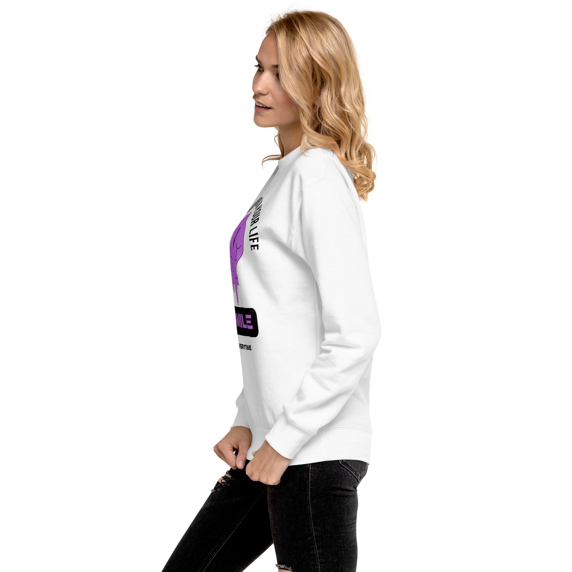 Smile Radiance Sweatshirt - FLAKOUT