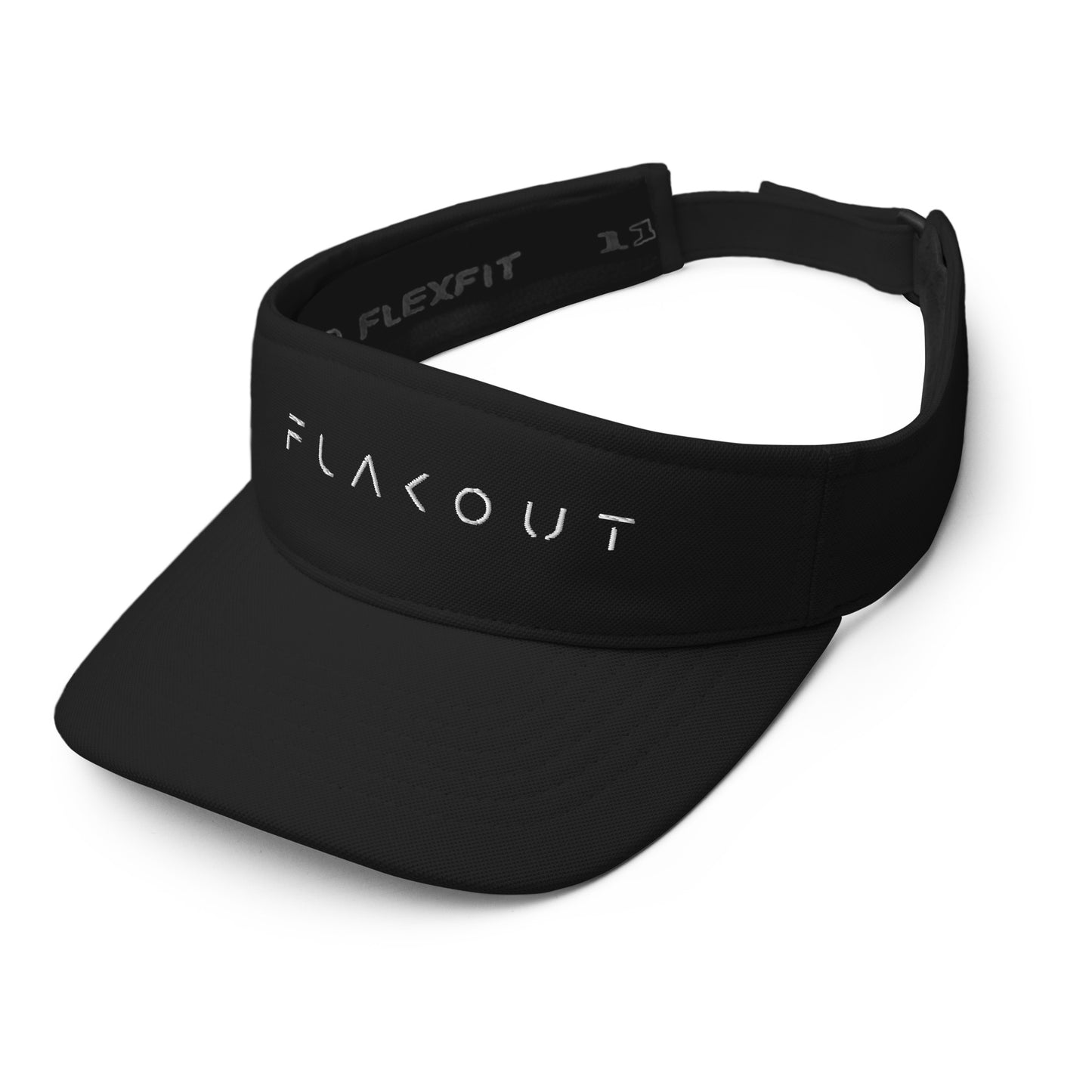 FLAKOUT Sport Unisex Visor - Black