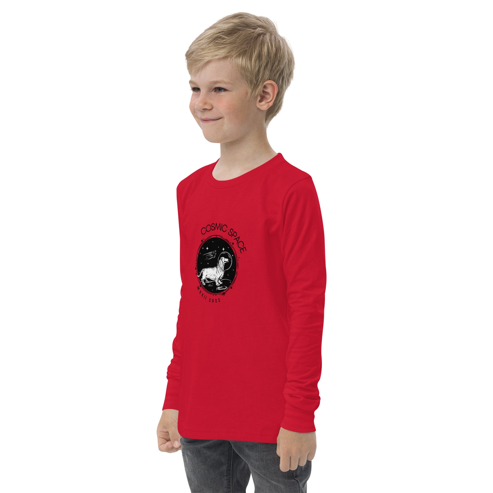 Kid's Long Sleeve Shirt Cosmic Space - FLAKOUT